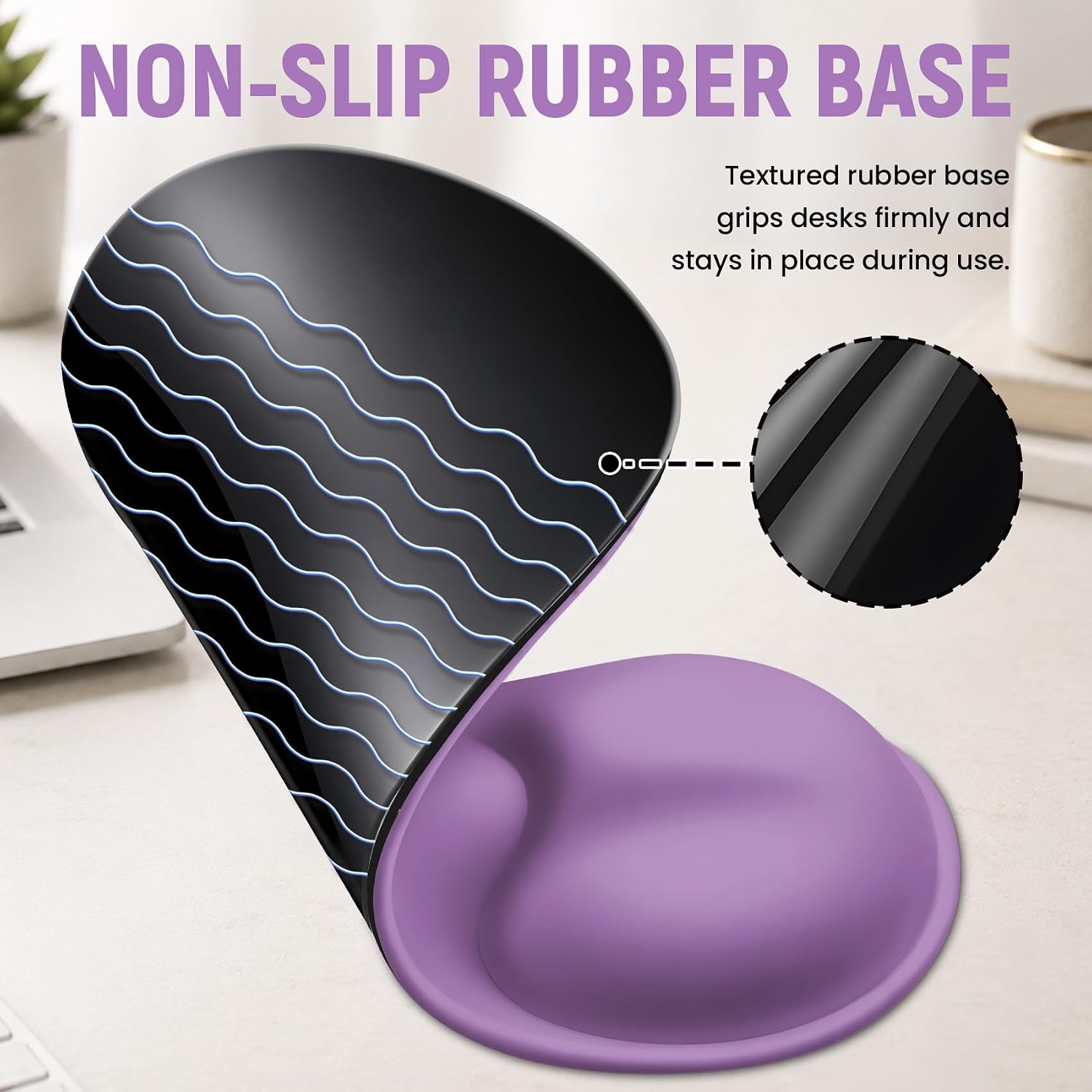 Detalle 1 de ZapDesk Ergonomic Mouse Pad, 10.2 x 7.6 in