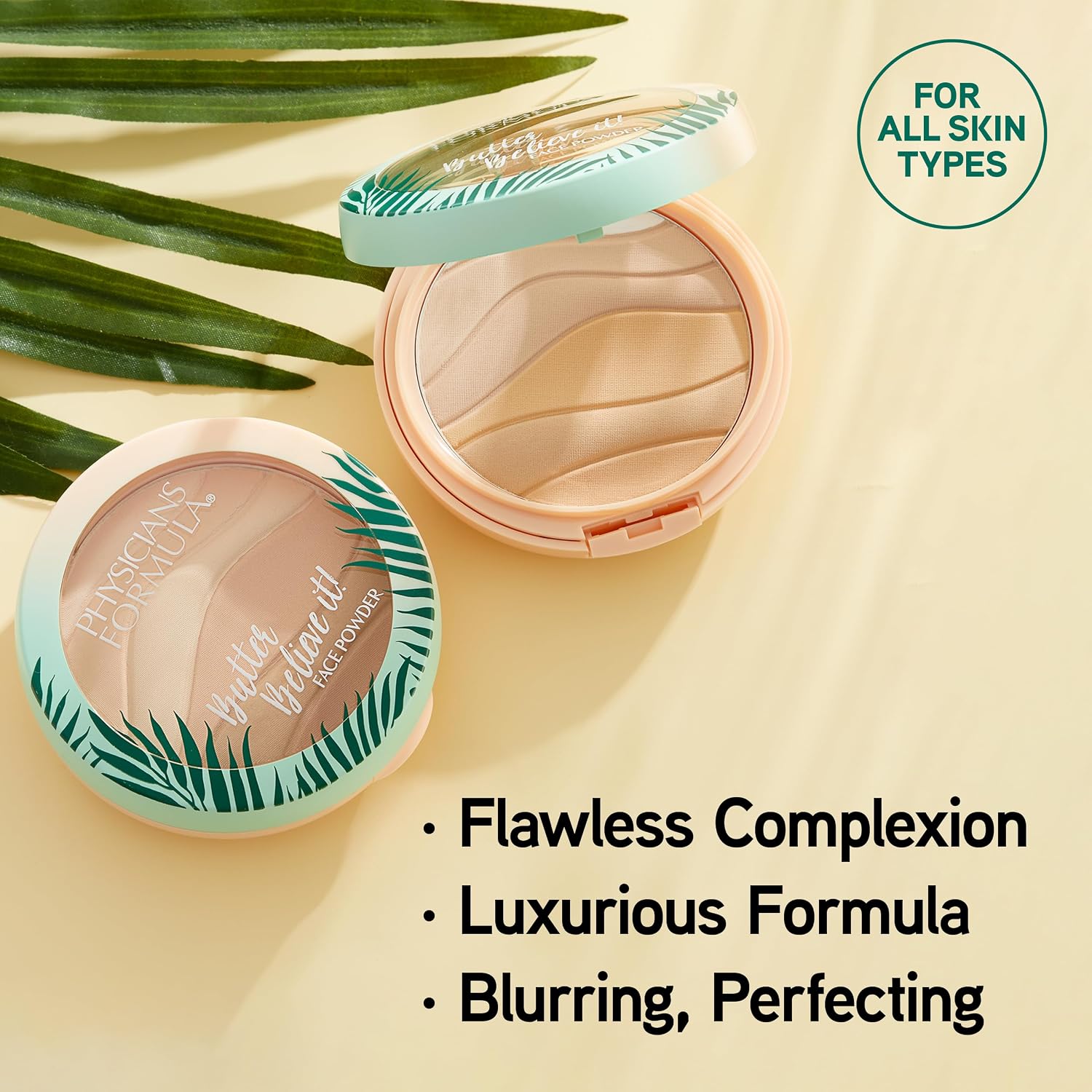 Detalle de Physicians Formula 1711936 Murumuru Butter Pressed Face Powder, Translucent
