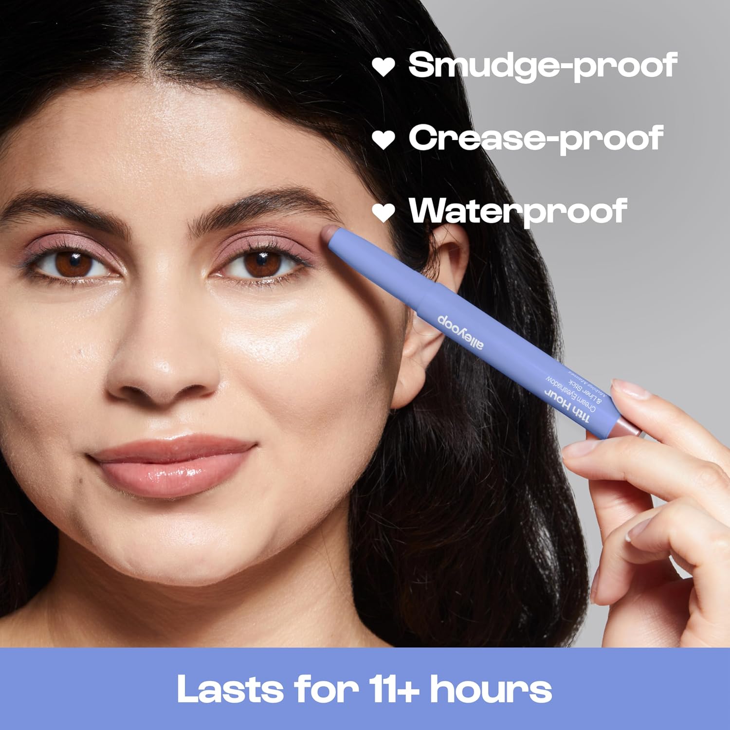 Thumbnail 4 de ALLEYOOP 11th Hour Waterproof Cream Eyeshadow Stick (Mauve Matte) — 2-in-1 eyeshadow & eyeliner