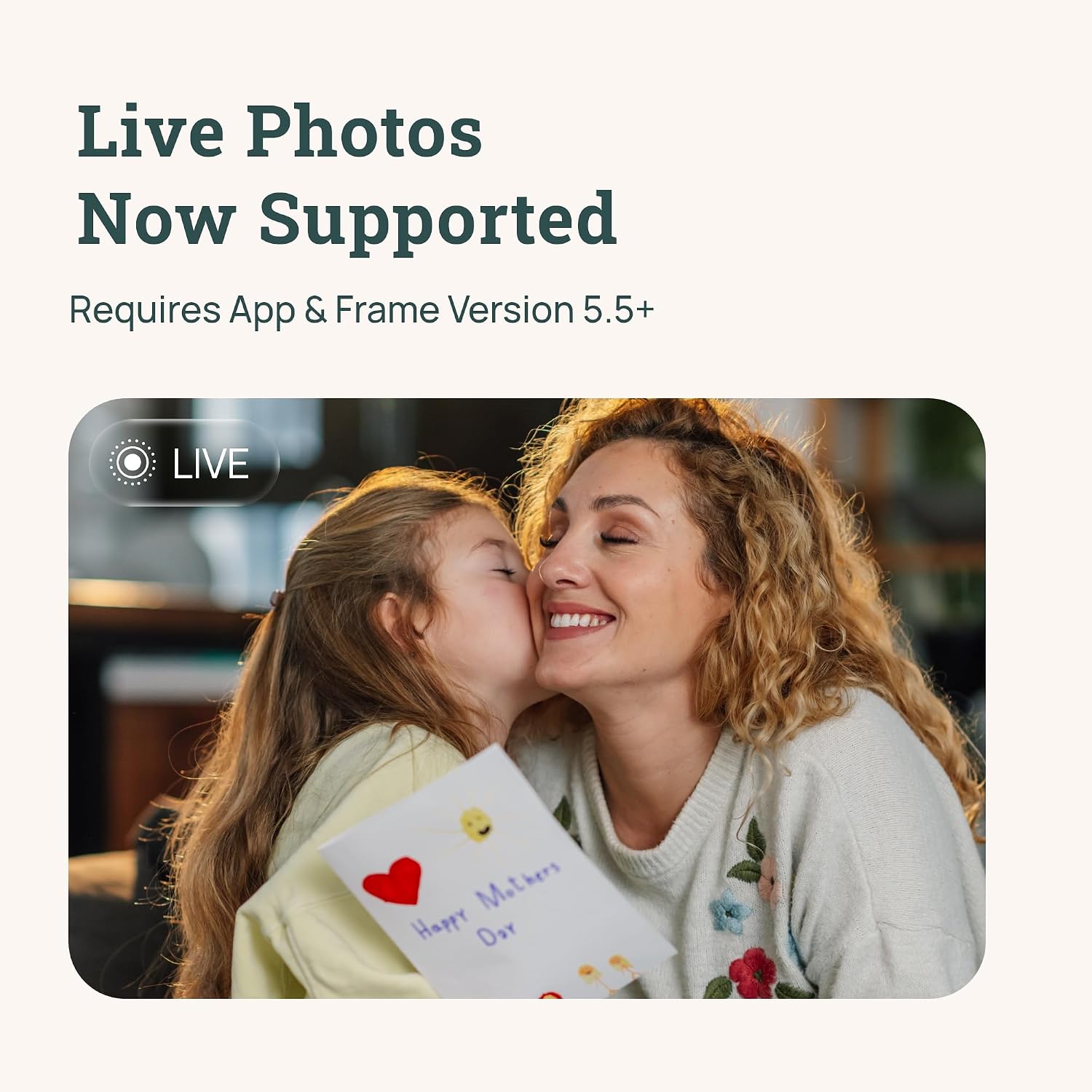 Detalle 2 de ARZOPA 10.1" Metal Digital Photo Frame D10 Gold – Free Cloud Storage & Touchscreen