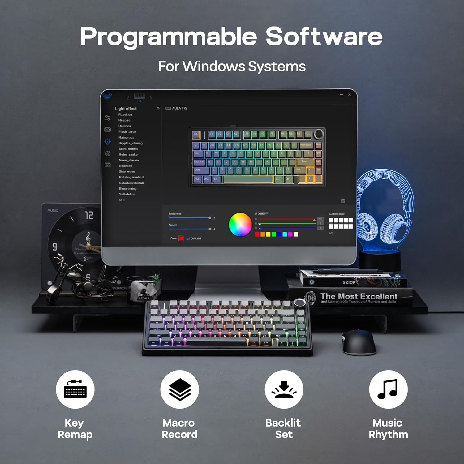 Thumbnail 5 de EPOMAKER AULA F75 Wireless Keyboard