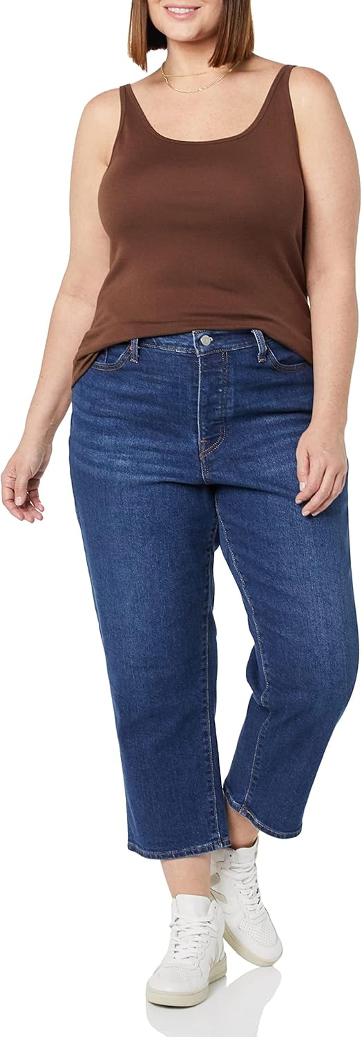 Thumbnail 3 de Damen Basic Tank Top mit dünnen Trägern aus Baumwolle-Modal (Slim Fit) – Amazon Essentials