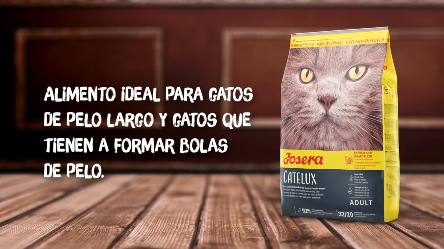 Detalle de Josera Catelux - Pienso Gatos 2 kg 🐱 Cuida Pelo y Piel