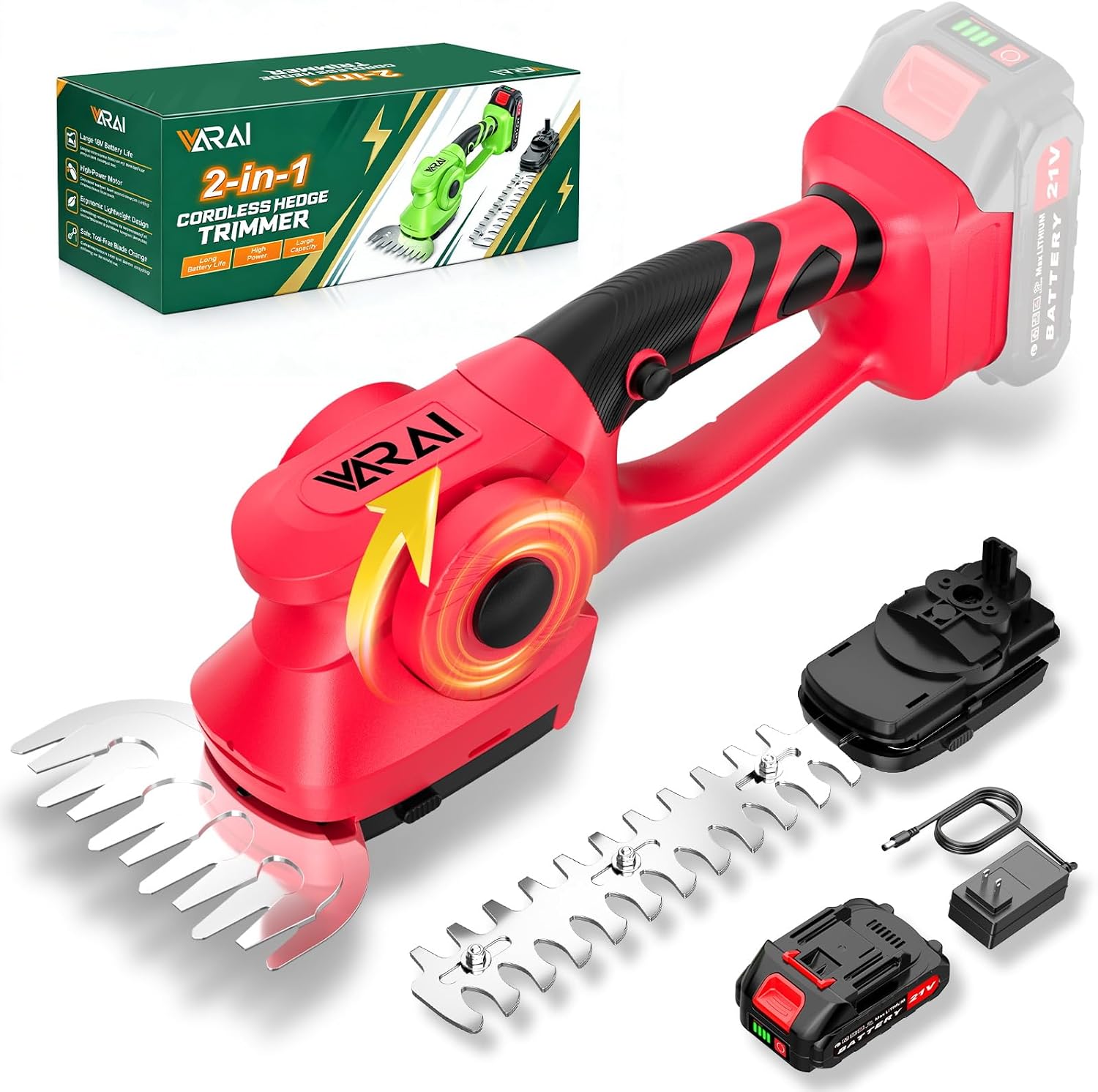 Detalle de Supleap Cordless Hedge Trimmer 600W