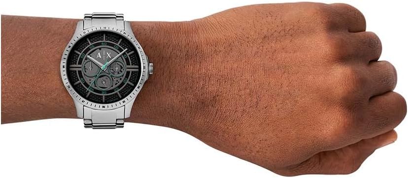 Thumbnail 4 de Armani Exchange Orologio da uomo con movimento al quarzo multifunzione e cassa 46 mm in acciaio