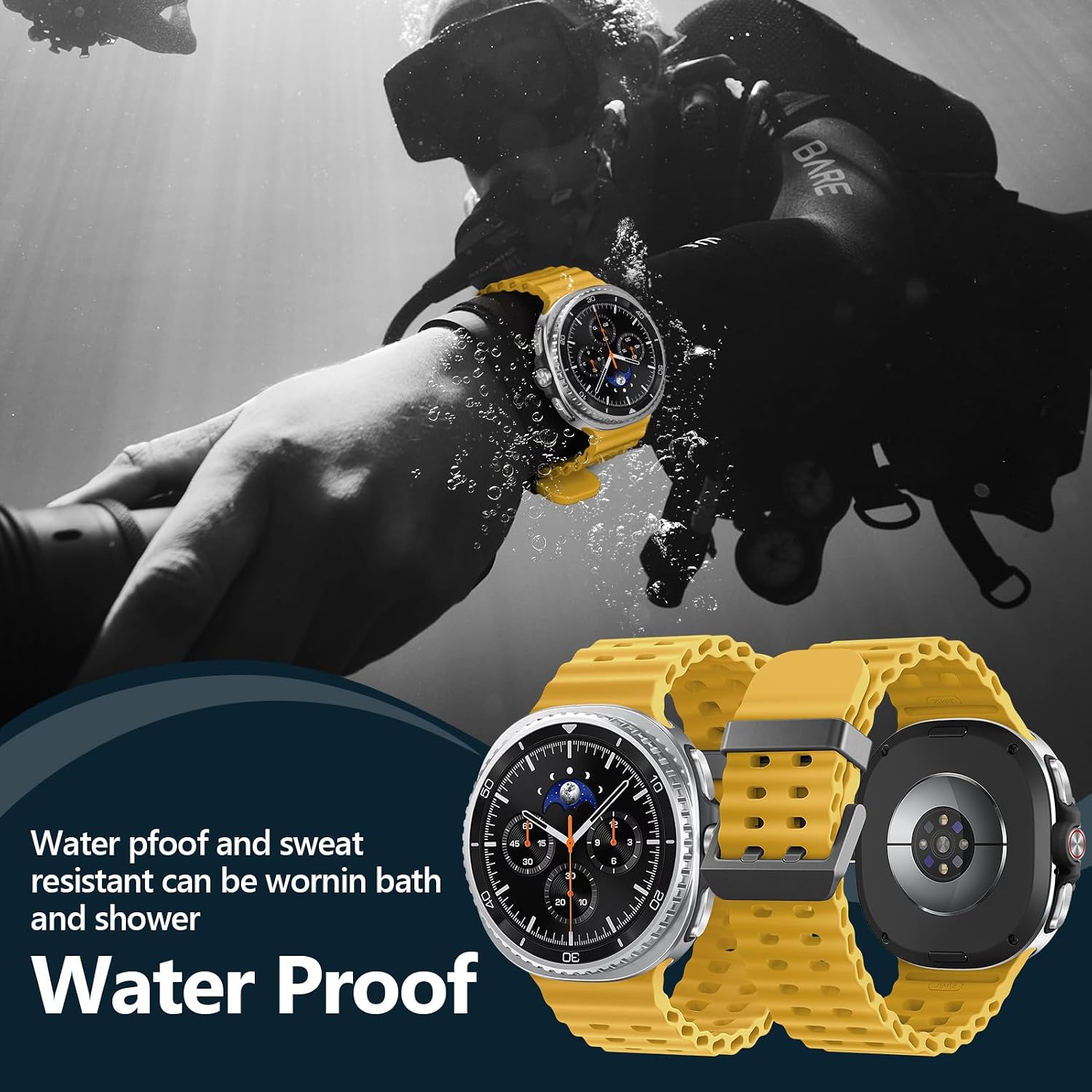 Detalle 1 de Ocean Bands Silicone Watch Band