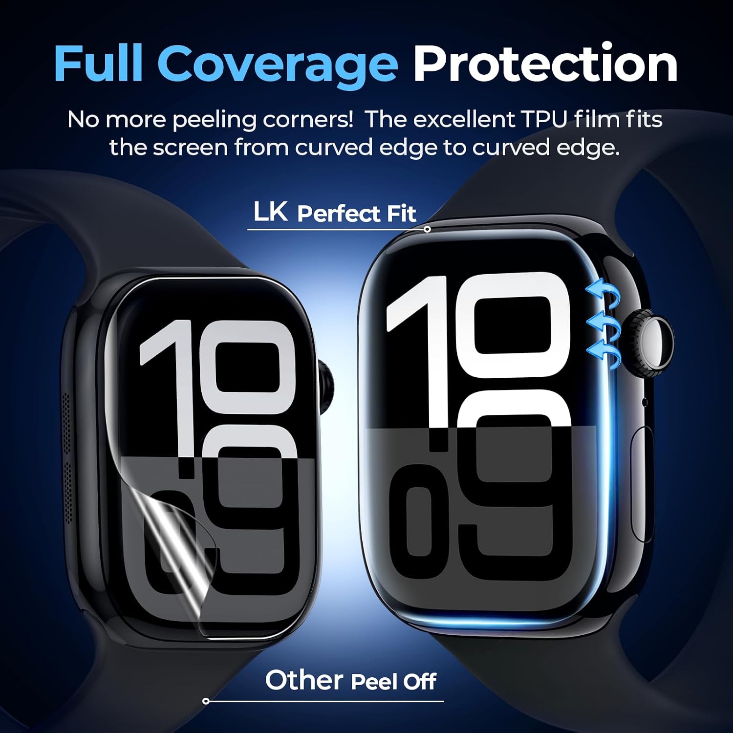 Detalle 2 de LK 6 Pack Screen Protector for Apple Watch 46mm