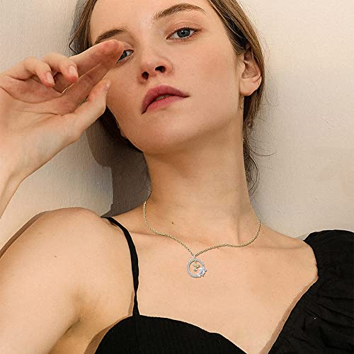 Thumbnail 2 de Finrezio Collier Pendentif Colibri Plaqué Or 18 Carats – édition féminine