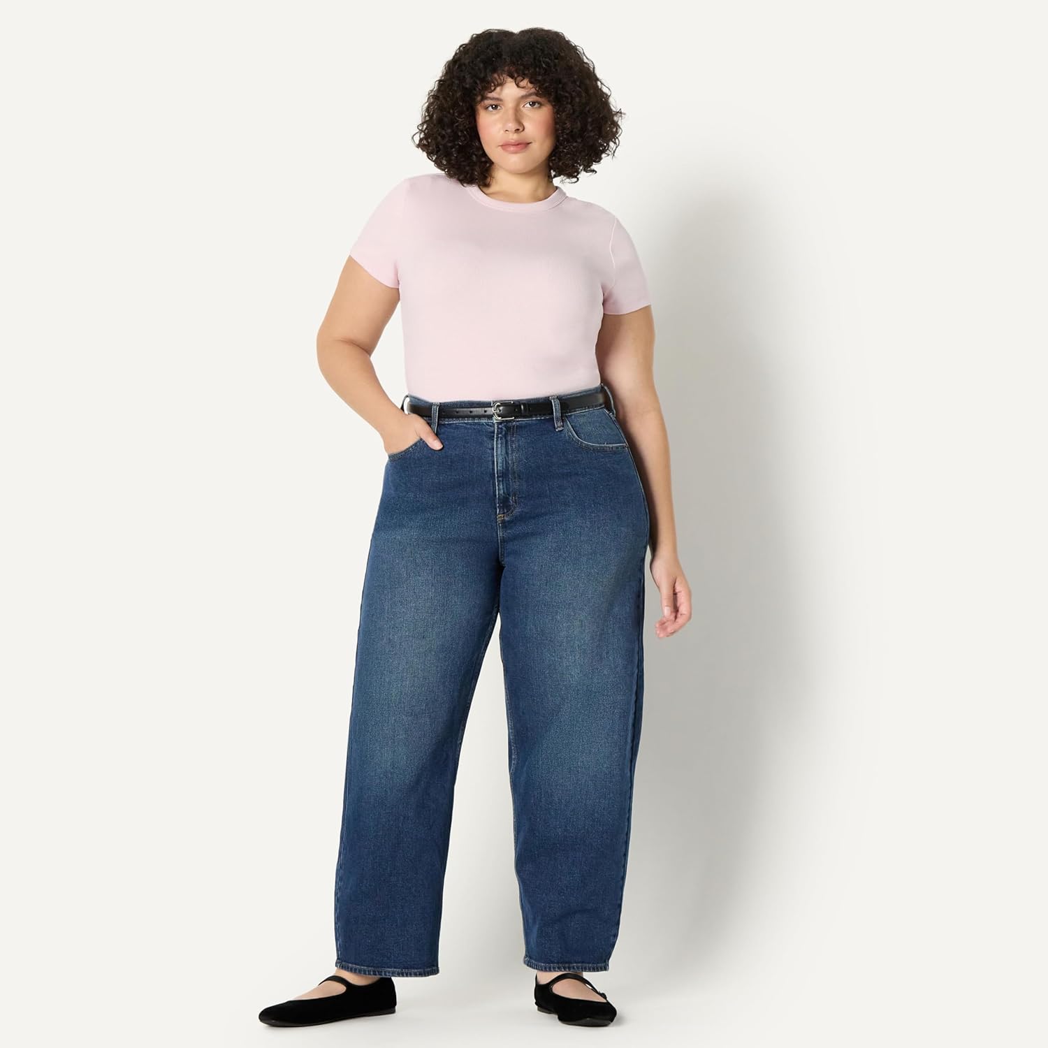 Thumbnail 6 de Amazon Essentials Damen Slim-Fit-T-Shirt mit kurzen Ärmeln