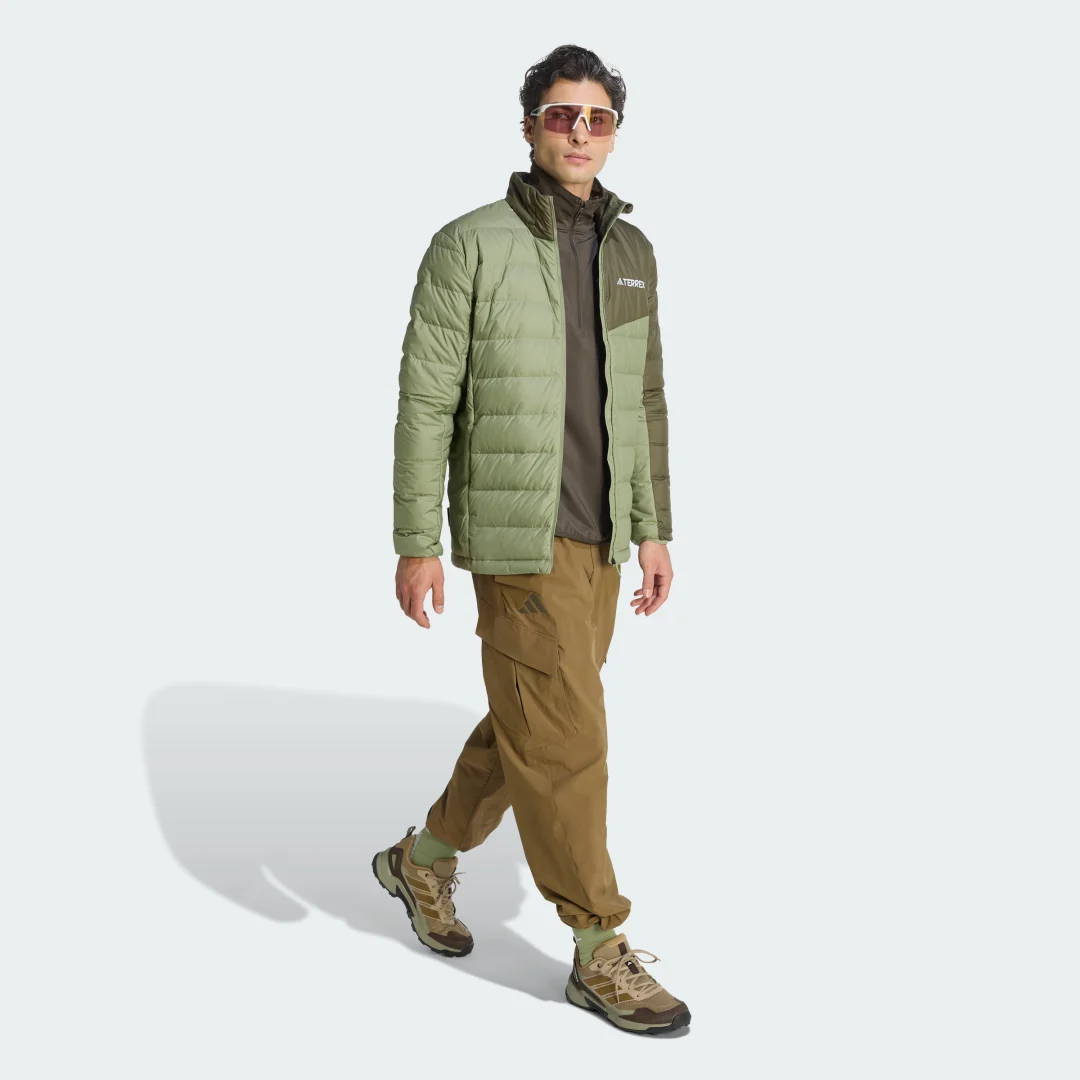 Thumbnail 3 de Anorak ligero de plumón Terrex Multi CLIMAWARM de Adidas – color verde