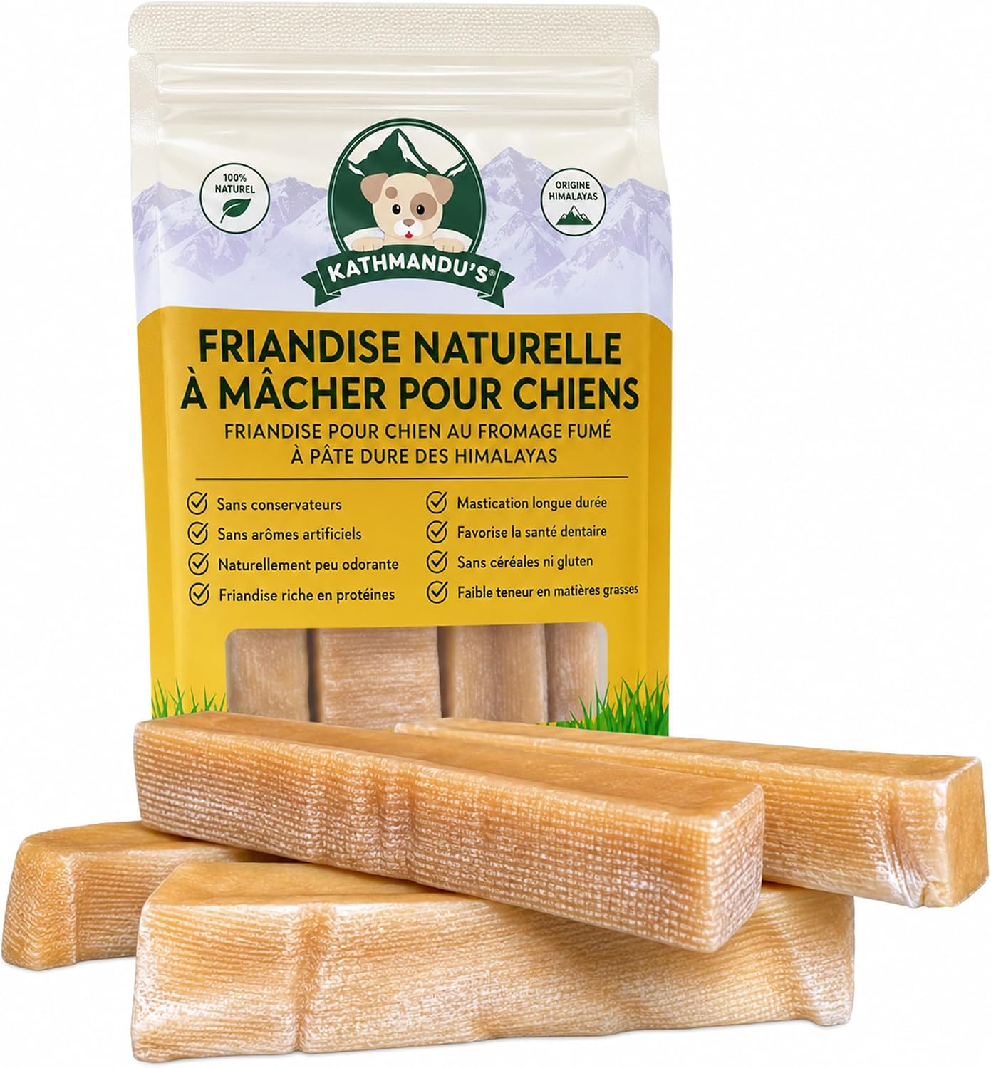 Detalle de Yak cheese dog chews, Large/XL