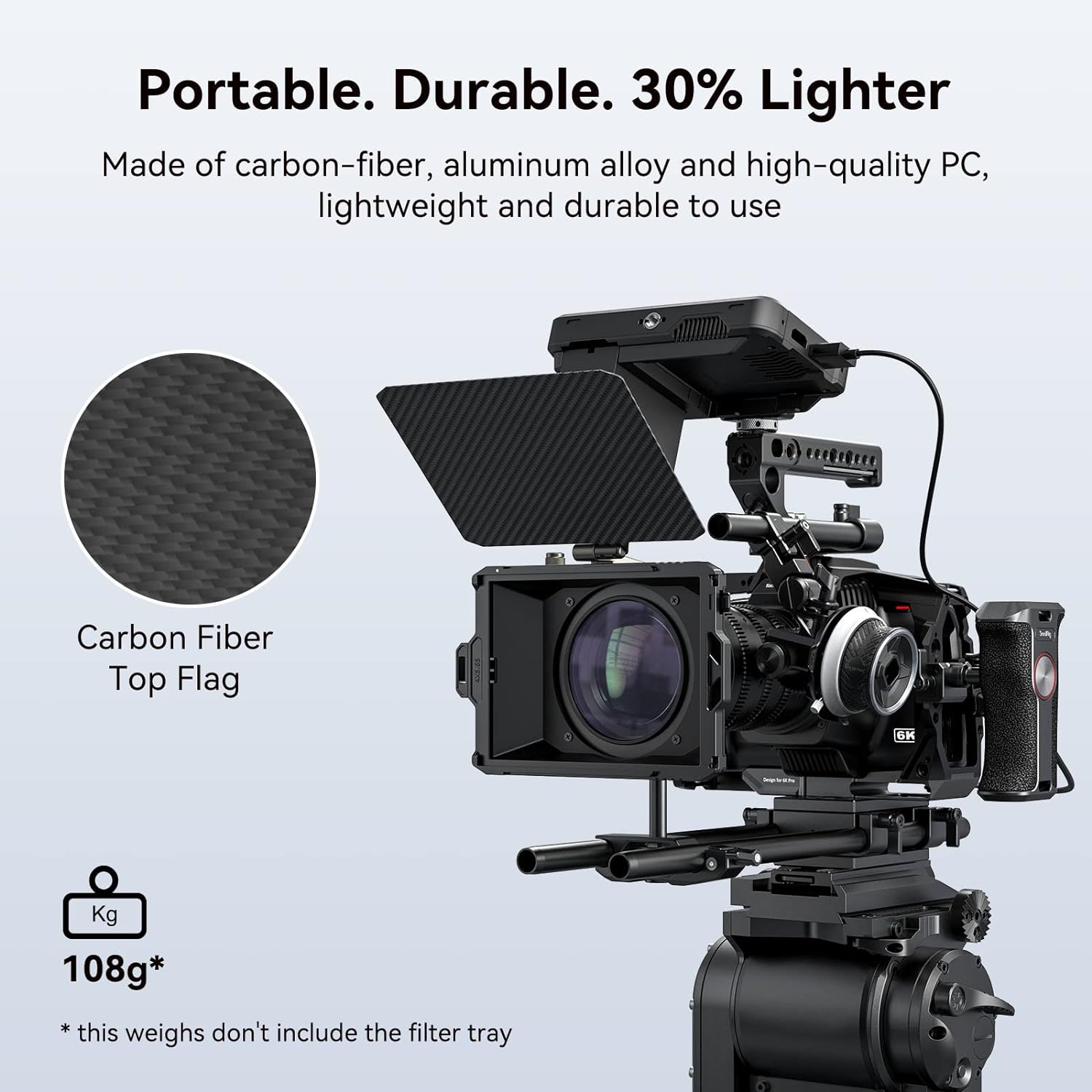 Thumbnail 5 de SMALLRIG 3575 Mini Matte Box Lite