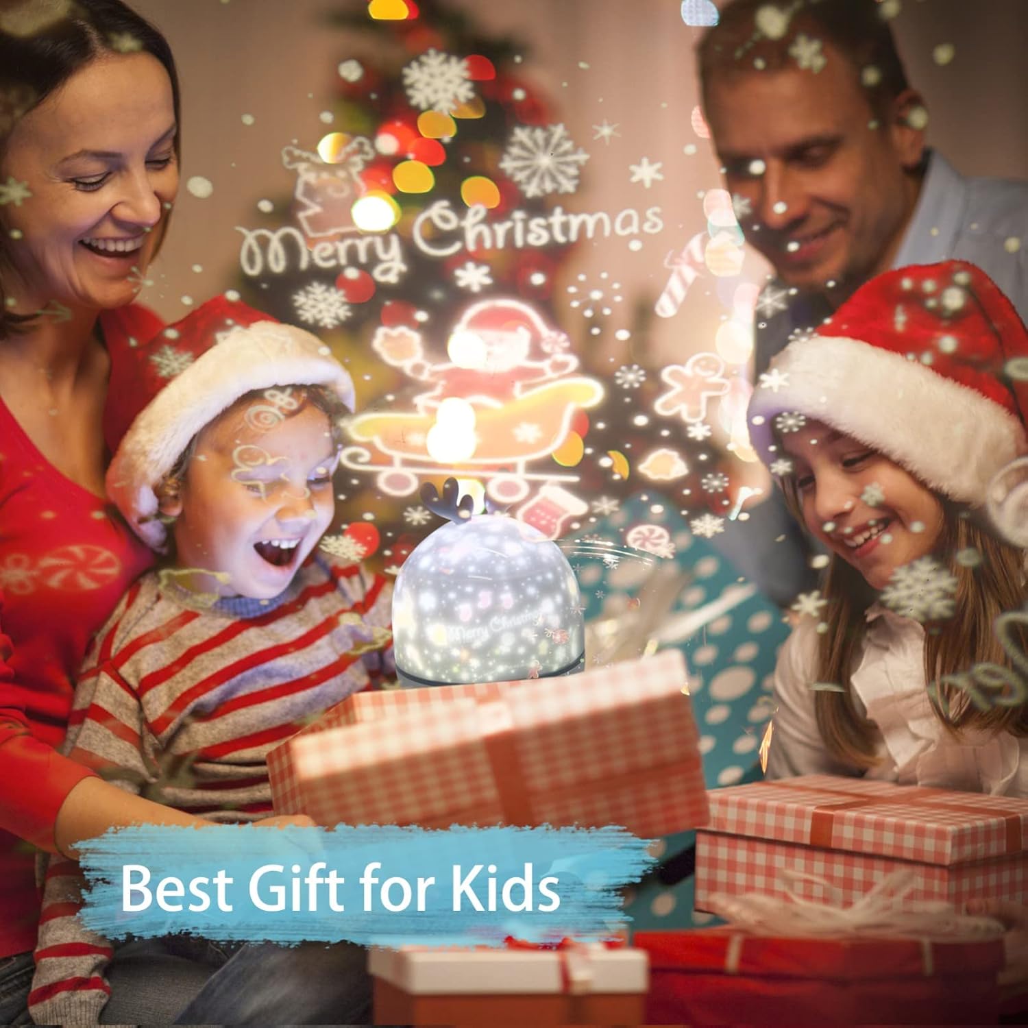 Thumbnail 6 de URAQT Lámpara Proyector Estrellas 360°