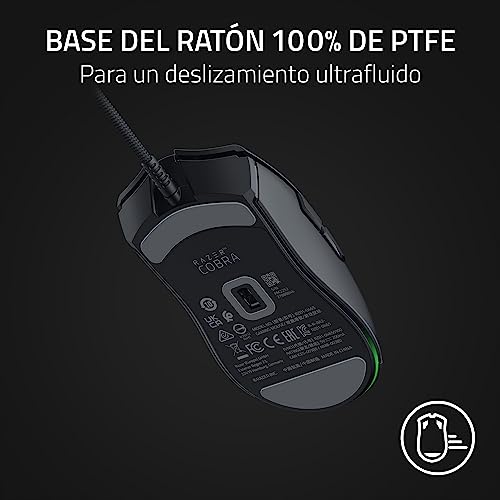 Thumbnail 8 de Razer Cobra: ratón para juegos ligero con cable Speedflex y sensor óptico de 8500 DPI