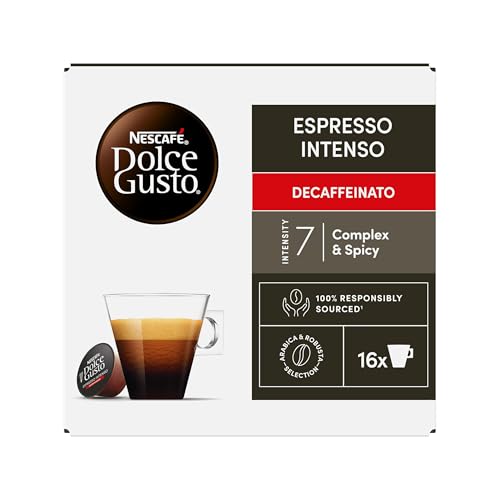Thumbnail 10 de NESCAFÉ Dolce Gusto Espresso Intenso Decaffeinato Caffè 48 Capsule
