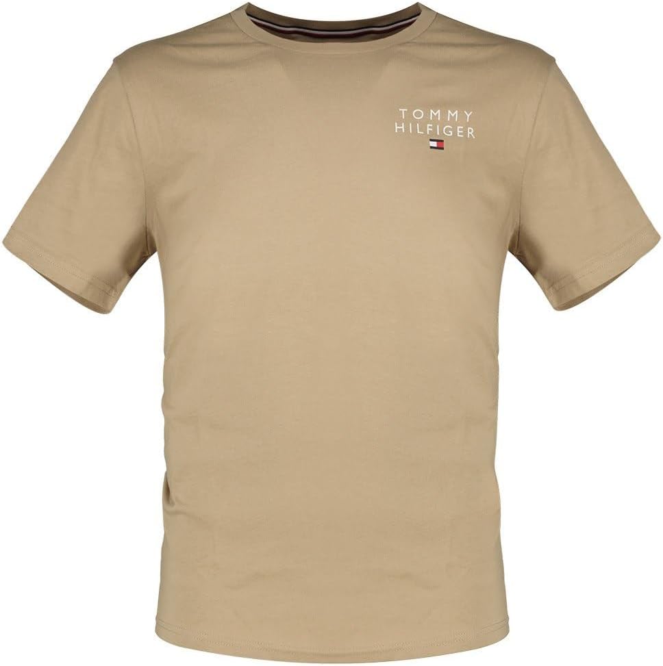 Thumbnail 5 de Tommy Hilfiger Herren T-Shirt Kurzarm Rundhalsausschnitt (Baumwolle) – schlichtes Basic für Freizeit & Büro