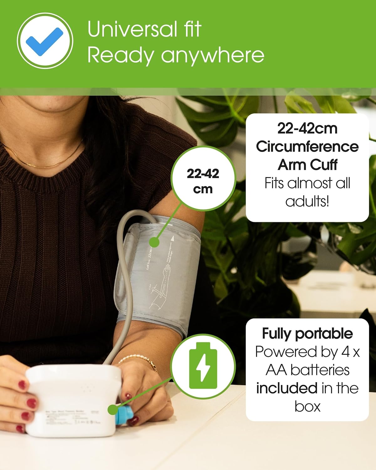 Detalle 2 de OxiPro BP1 Blood Pressure Monitor 22-42cm