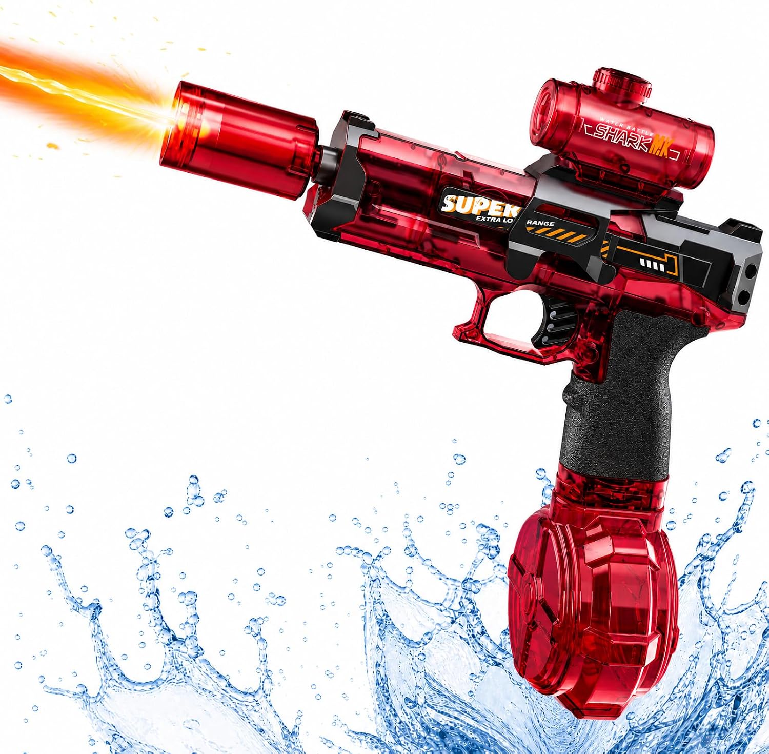Imagen de Electric Water Gun for Adults & Kids: Automatic LED Glow Squirt Gun en OfertitasTOP