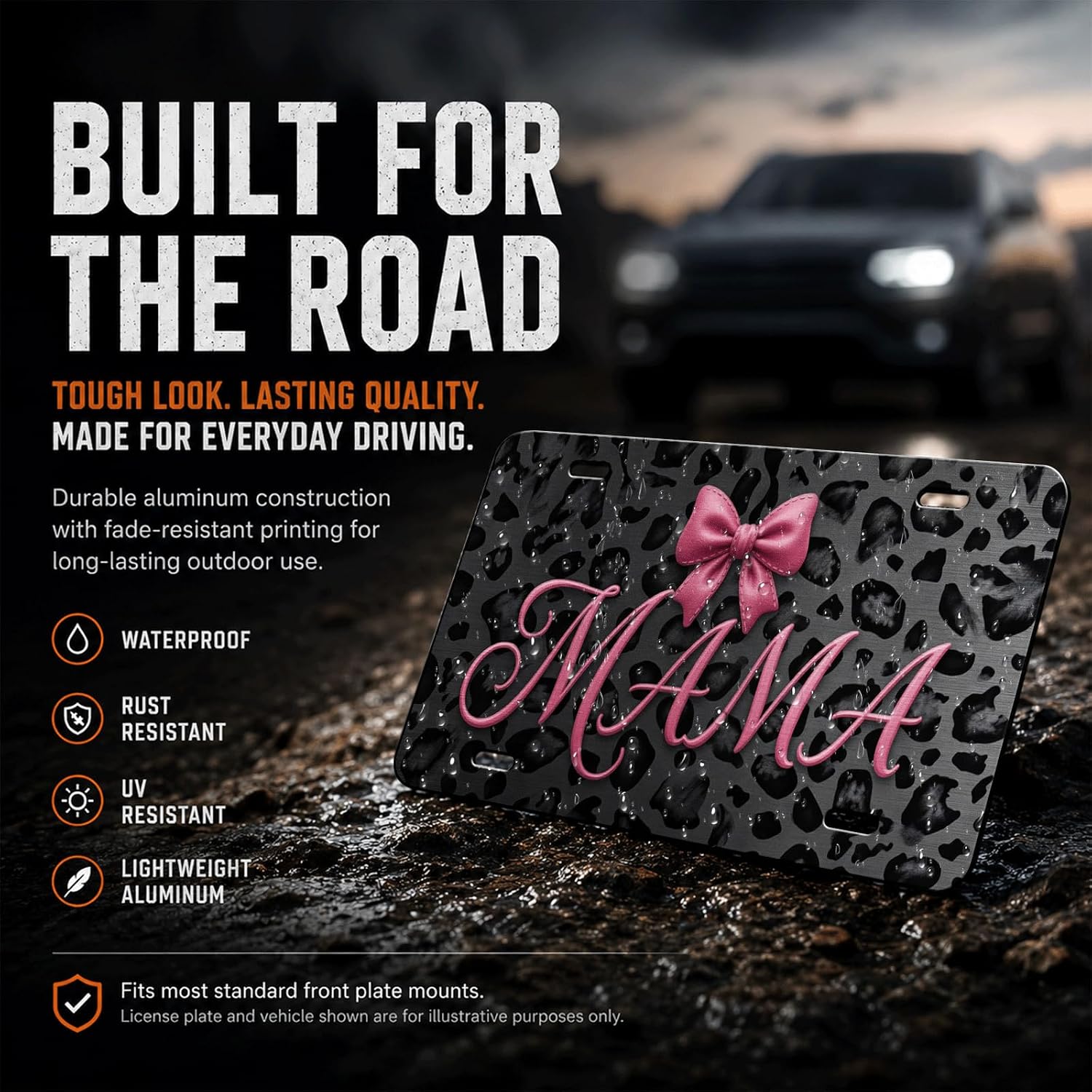 Thumbnail 6 de Decorative License Plate, Aluminum