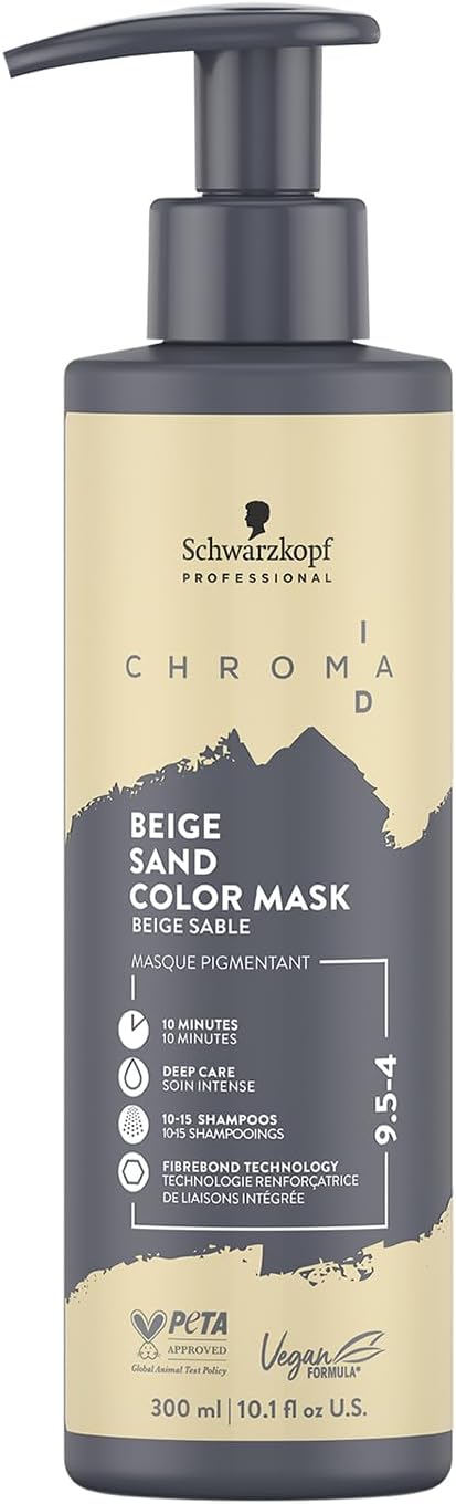 Detalle de Schwarzkopf Professional CHROMA ID Bonding Color Mask – Bonding Colour for Blonde & Light Brunette Hair
