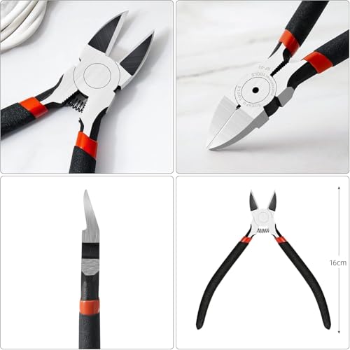 Thumbnail 3 de BOENFU Precision Wire Cutter – 6 Inch Ultra Sharp Flush Cutters for Crafting