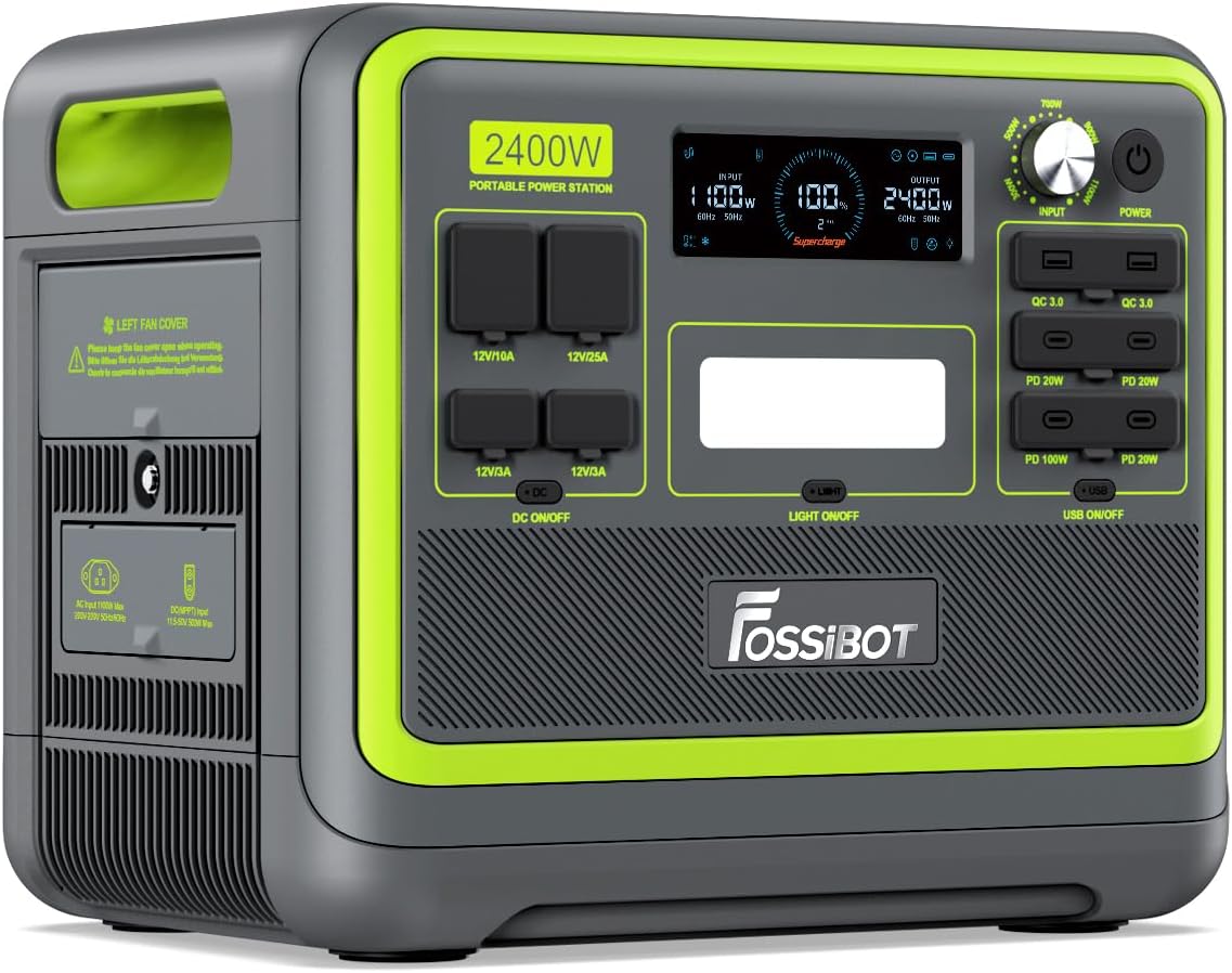 FOSSiBOT F2400 2048Wh portable power station