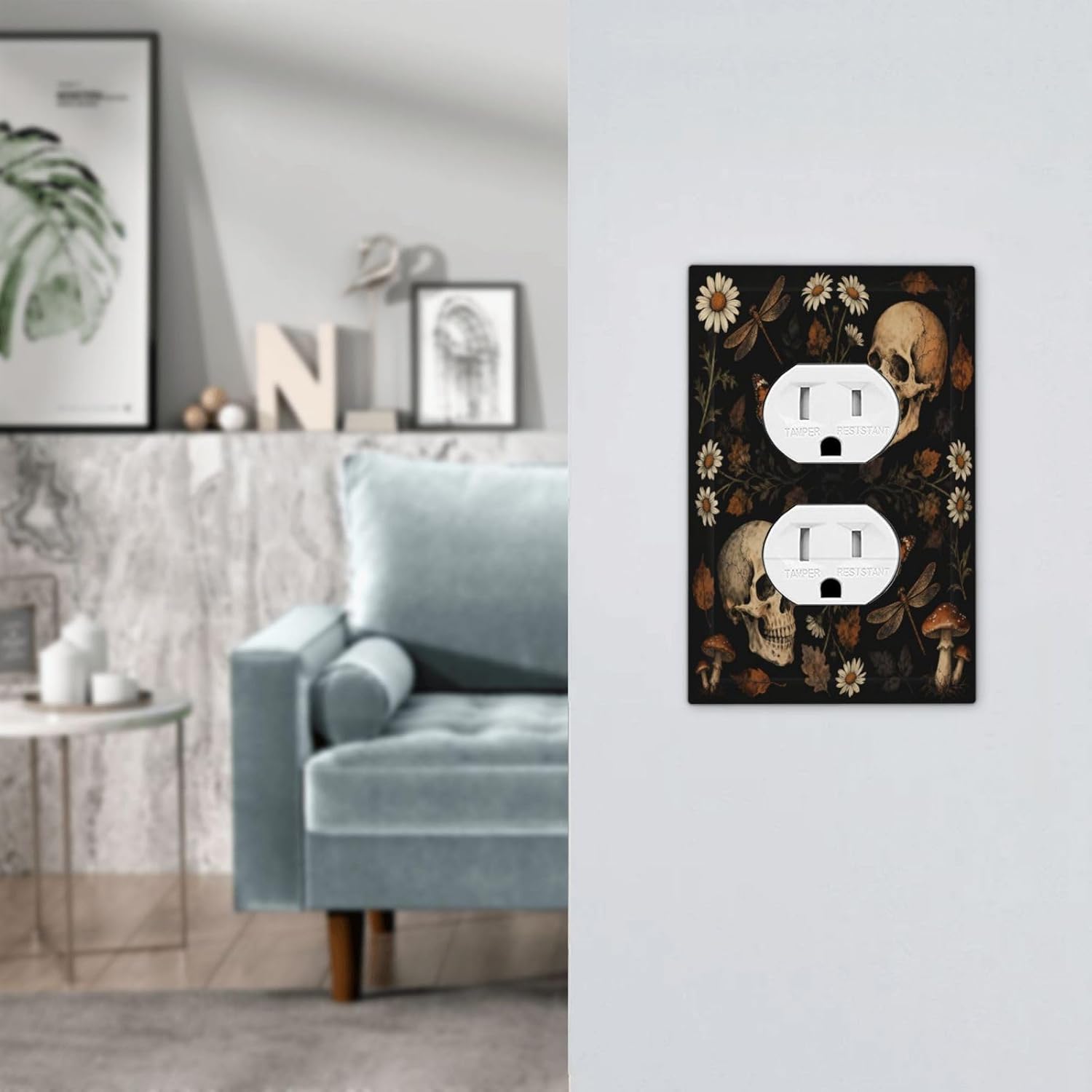 Thumbnail 6 de Jiuremg Decorative Switch Plate 1-Gang