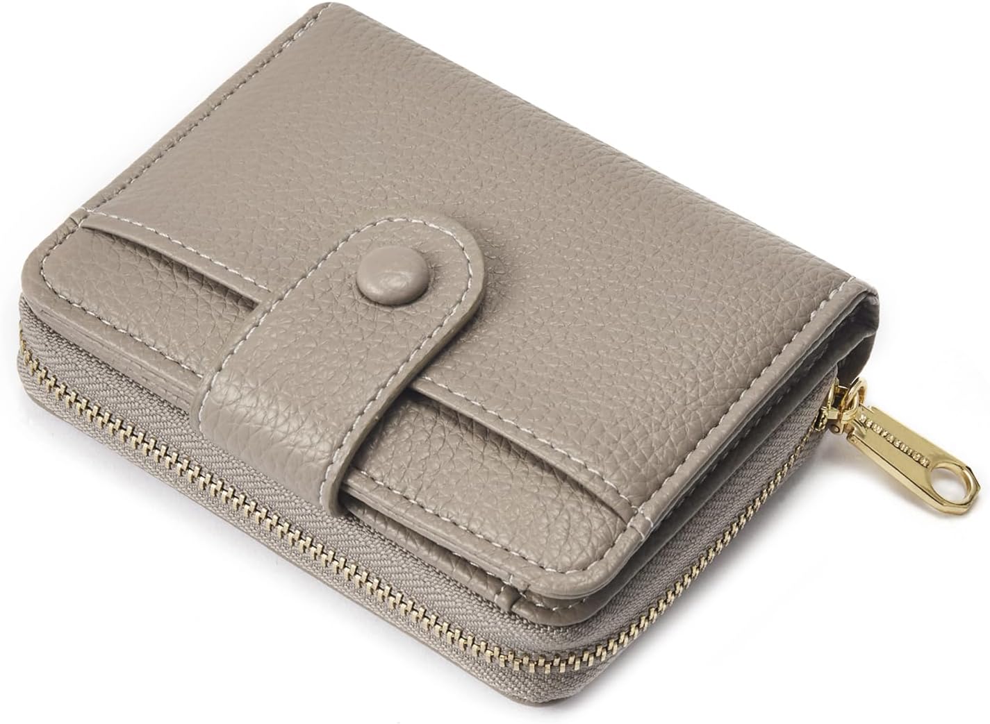 Detalle de ANYWN Geldbörse Damen klein aus Weichem Leder – Mini Portemonnaie mit RFID-Schutz