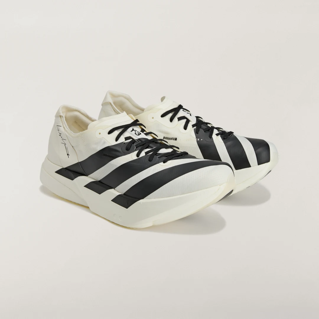 Detalle 2 de Zapatilla Y-3 ADIOS PRO 4 de Adidas: estilo y rendimiento en blanco