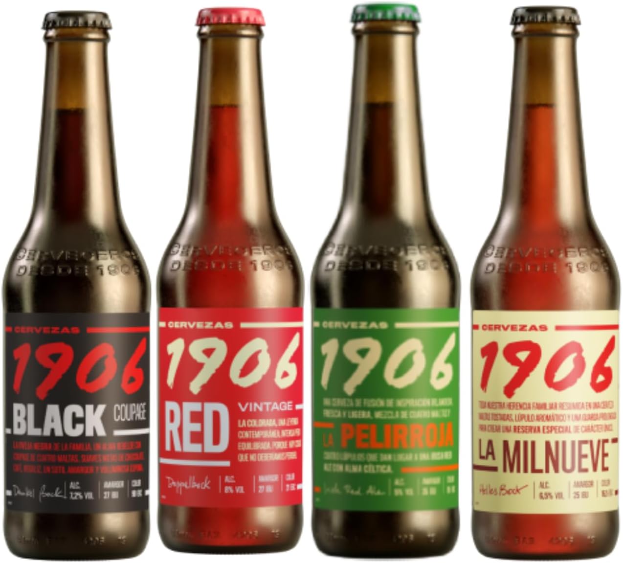 Thumbnail 1 de 1906 Familia Cervezas - Pack 24 Botellas 🍻