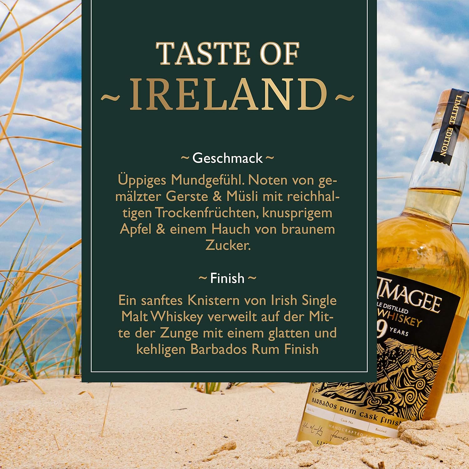 Thumbnail 4 de Portmagee Triple Distilled Irish Whiskey 9 Jahre đ„