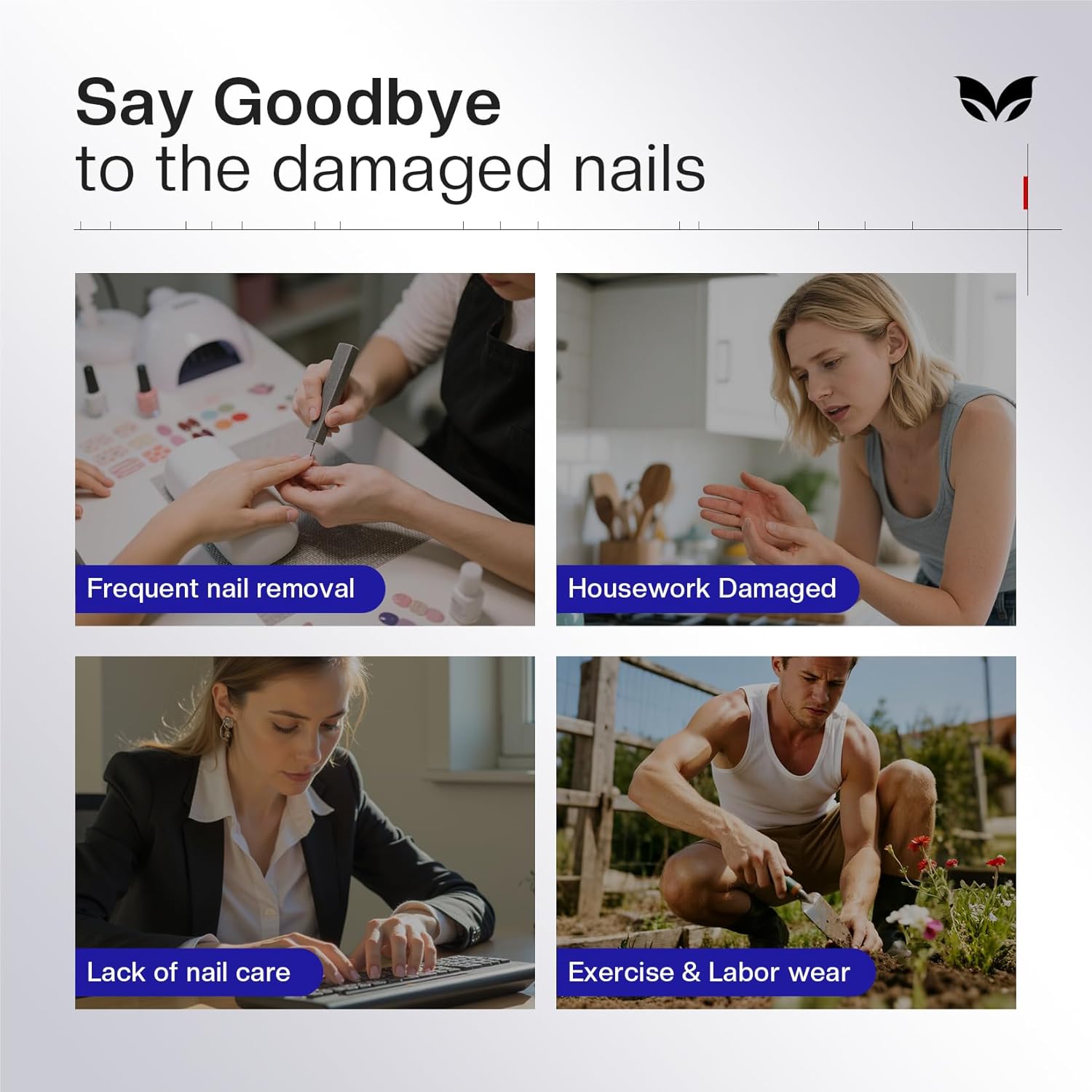 Thumbnail 6 de Morovan Nail Strengthener and Growth Milky White (Keratin + Calcium) Ridge Filler & Nail Repair Polish