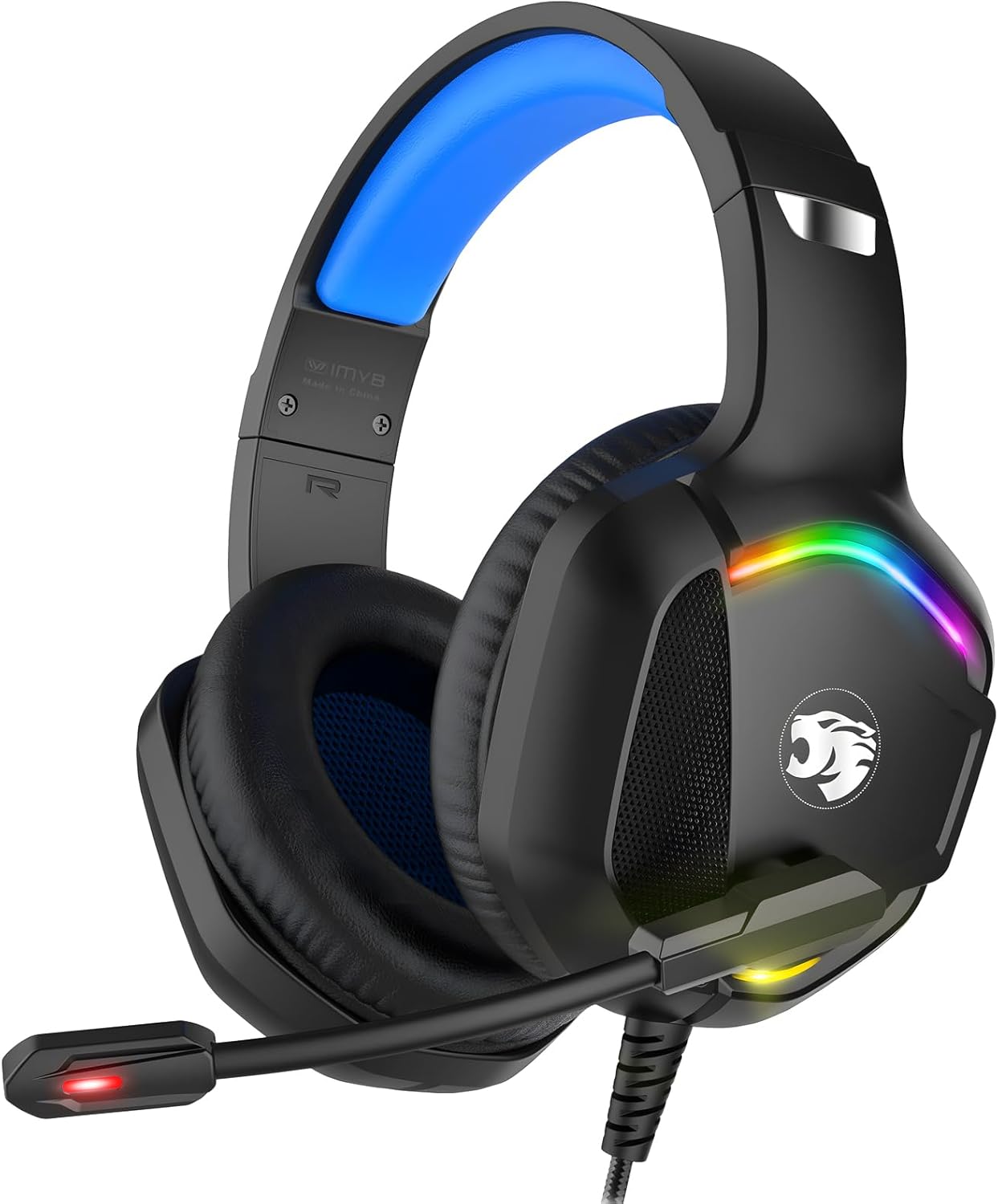 Detalle de IMYB A36 Gaming Headset with Noise-Canceling Mic