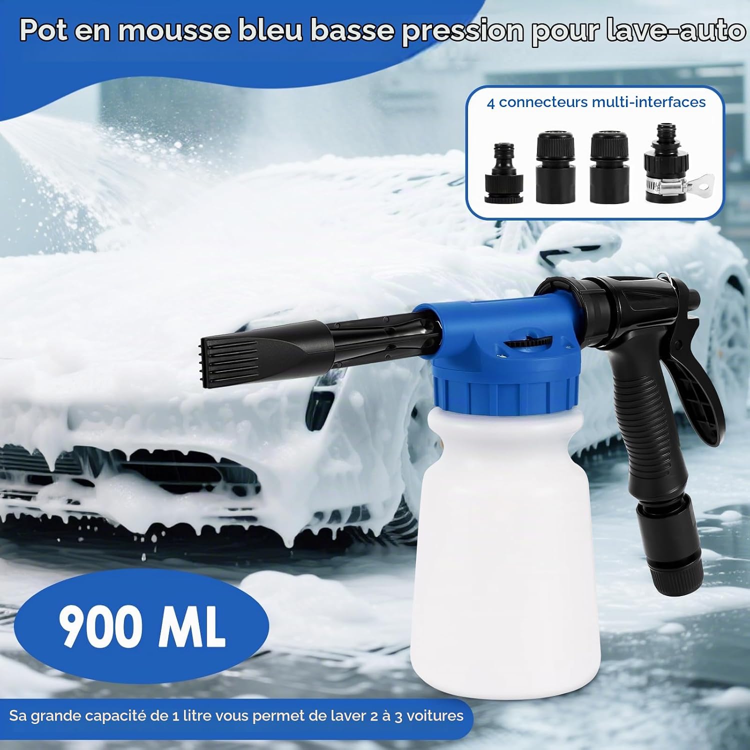 Detalle 2 de PCXWTLN HA-FAO-2619 schuimpistool 900 ml, verstelbaar 2-in-1