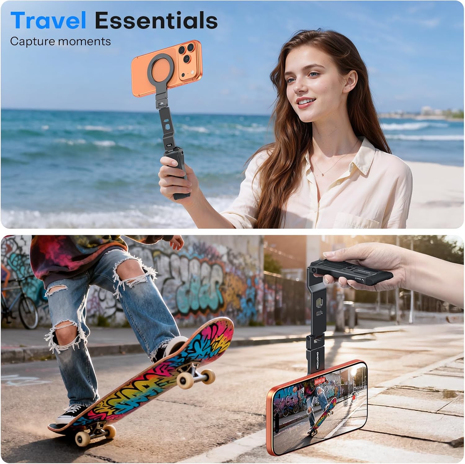 Thumbnail 4 de OMOTON TP03 MagSafe Tripod 8.66"