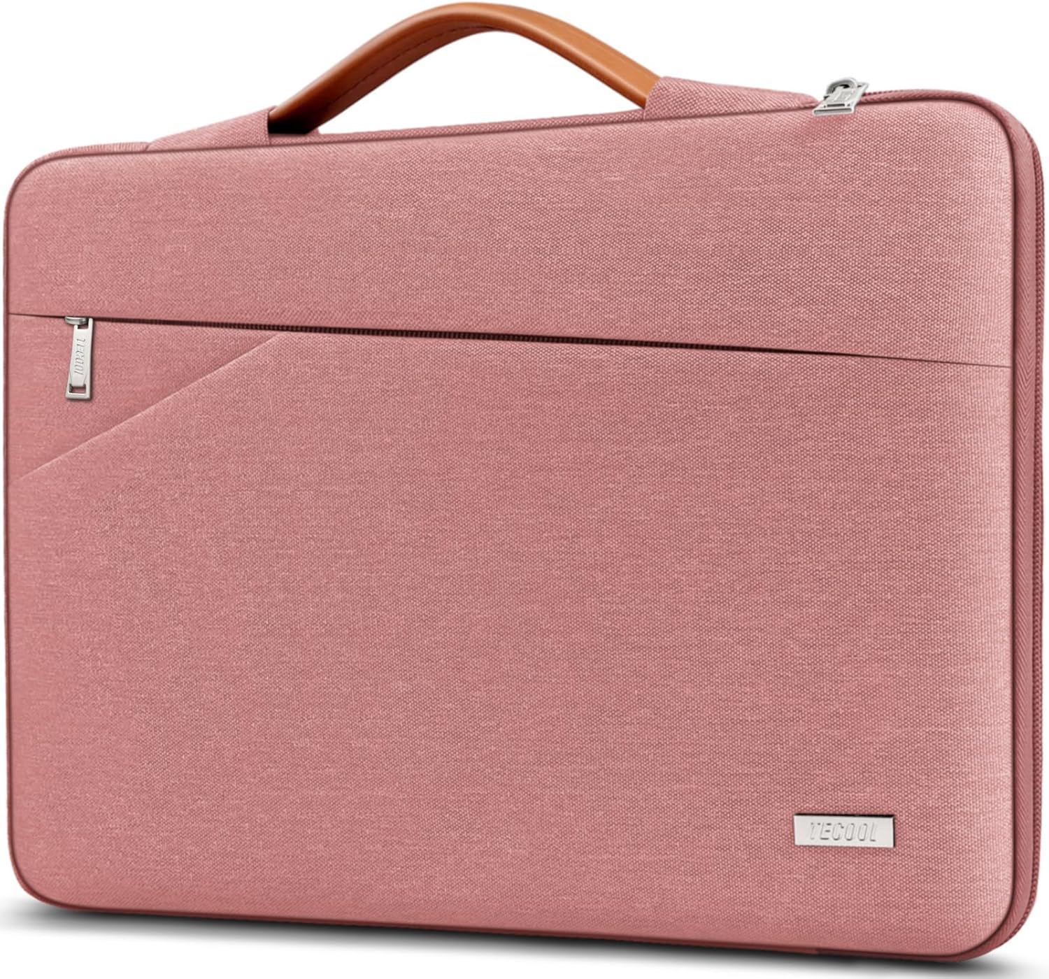 TECOOL 16 Zoll Laptoptasche Hülle rosa – kompatibel mit MacBook Pro 16, 16 Zoll Notebooks und mehr