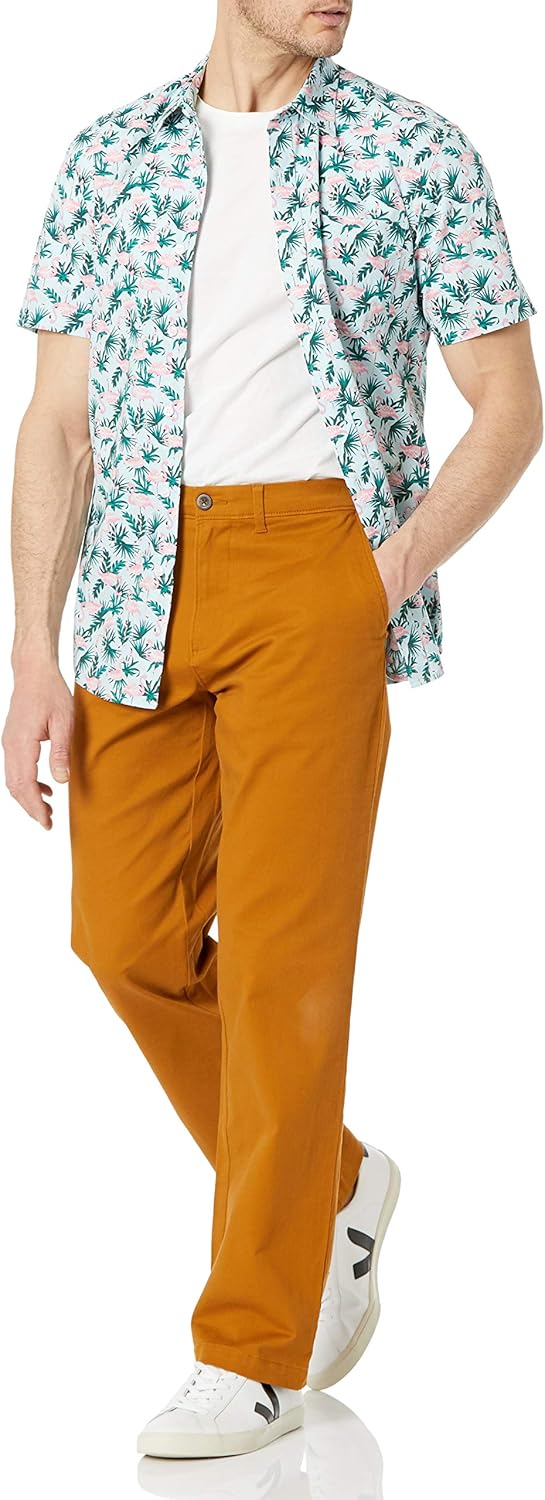 Thumbnail 3 de Amazon Essentials Herren Kurzarm-Hawaii-Hemd, Schmale Passform