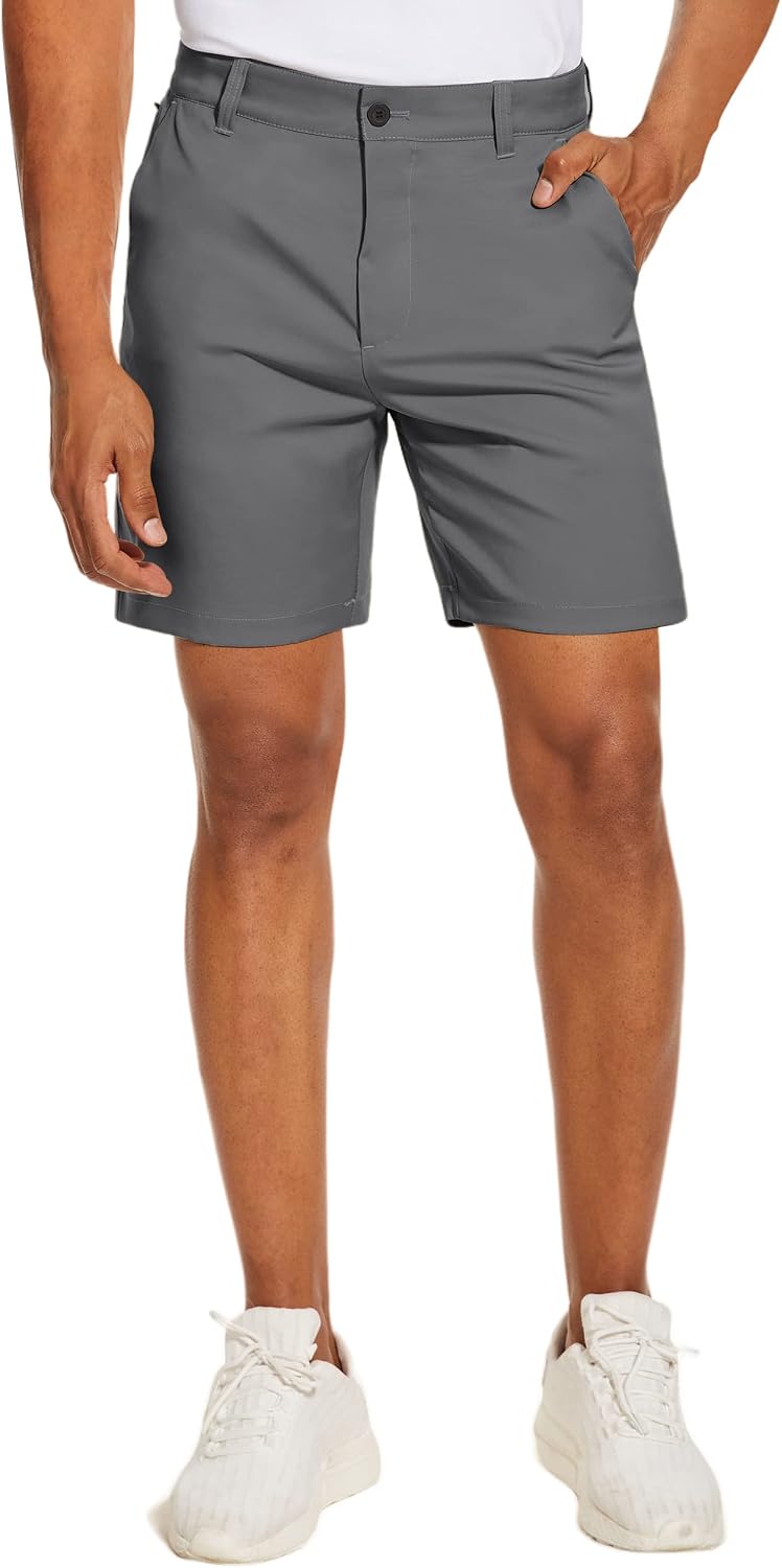 Thumbnail 1 de PULI Men's Golf Dress Shorts 7" Quick-Dry