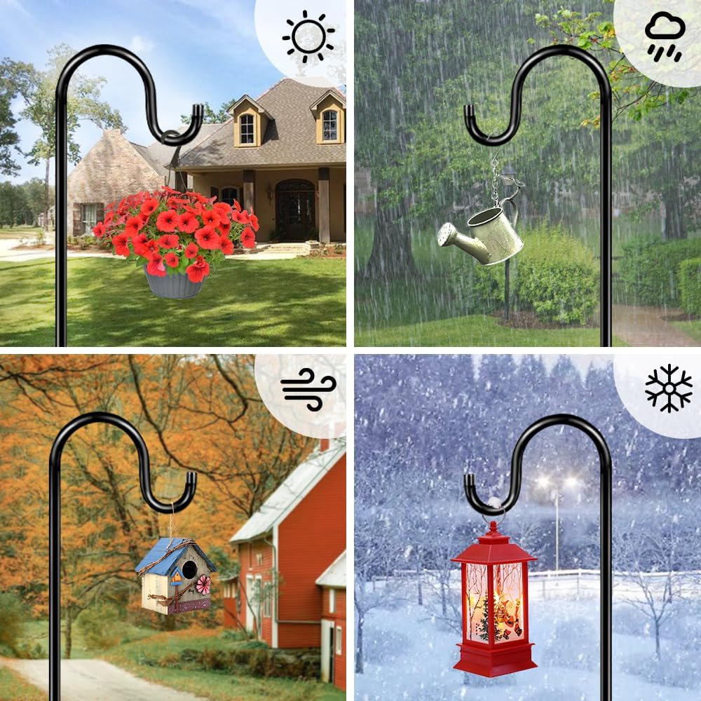 Detalle 2 de Shepherd’s Hook Garden Stake, 48 inches