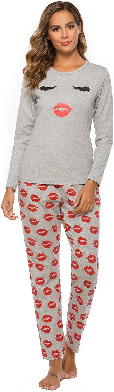 Thumbnail 6 de SPKPKEY Baumwoll-Schlafanzug 2‑teilig Loungewear