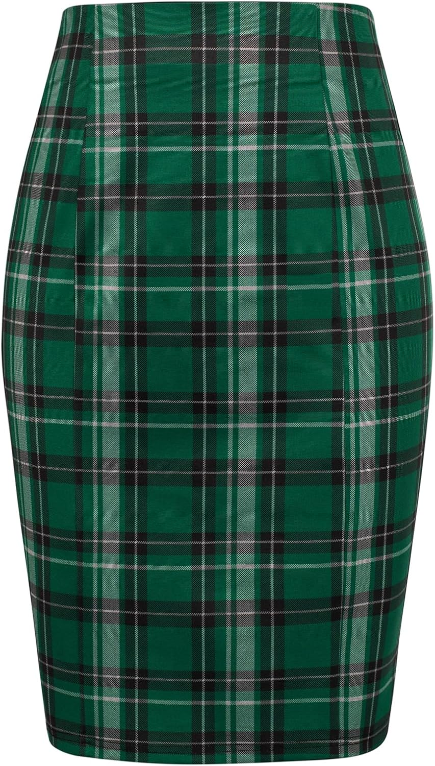 Detalle 2 de Kate Kasin Plaid Pencil Skirt