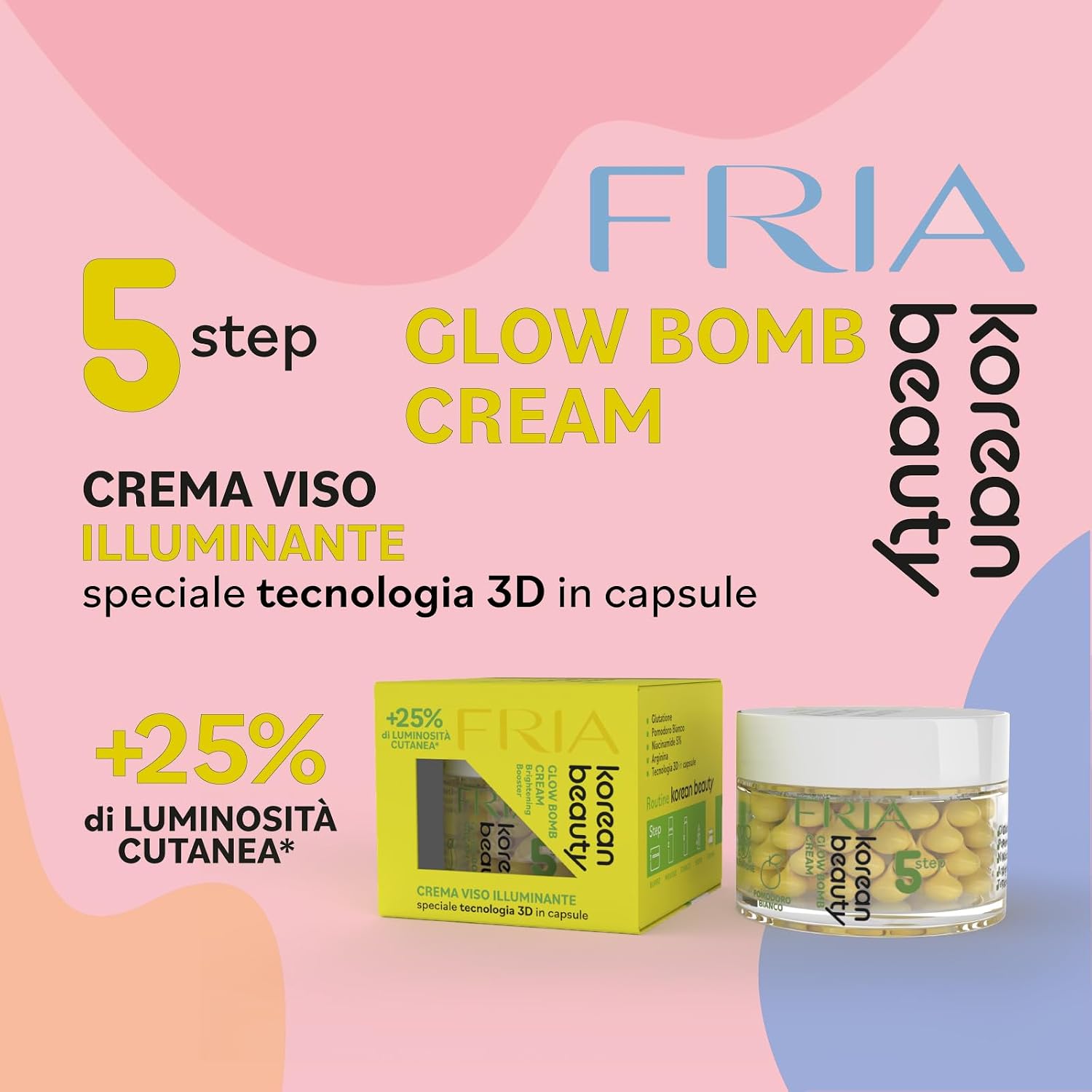 Thumbnail 1 de Fria Korean Beauty Crema Viso Illuminante 50ml