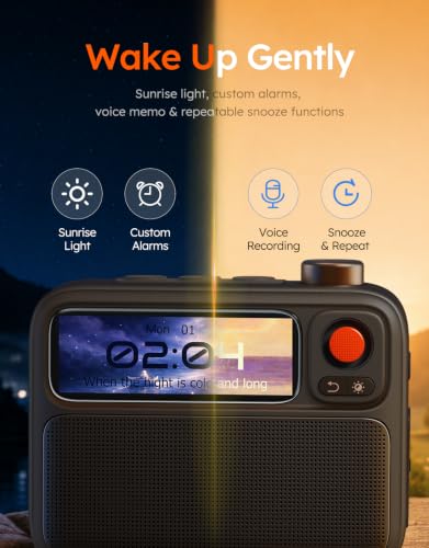 Thumbnail 3 de Divoom Flowtoo White Noise Machine, Bluetooth Speaker & Alarm Clock
