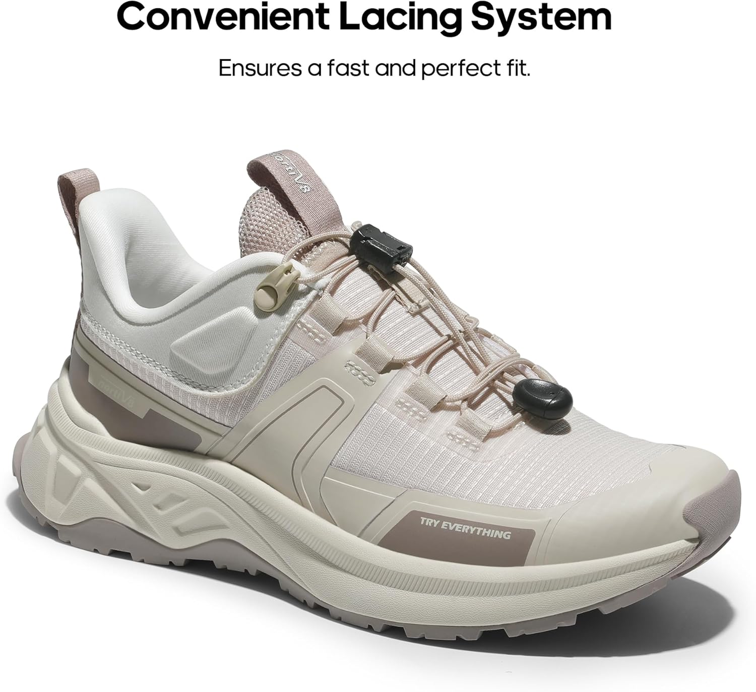 Thumbnail 2 de NORTIV 8 Women’s Lightweight Hiking Shoes with Quick Laces (Gladiator) — 9.7 oz