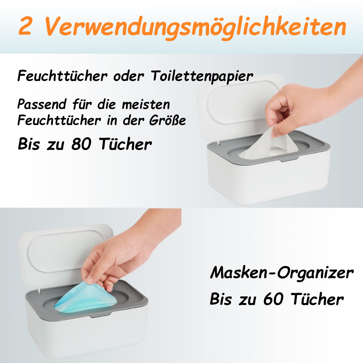 Thumbnail 4 de Seposeve Feuchtuchspender 80 Stück 🧻