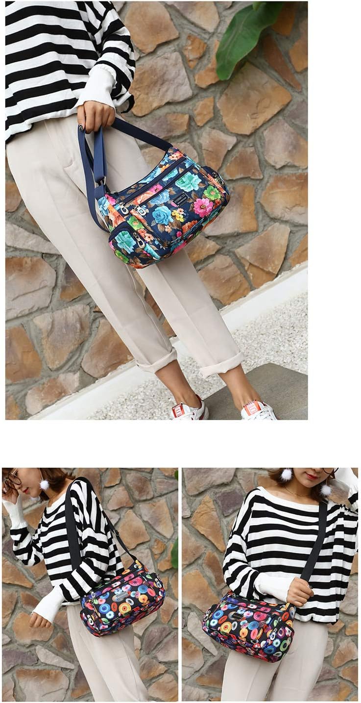 Thumbnail 6 de NOTAG Crossbody Bag for Women – Waterproof Nylon Multi-Pocket Messenger Bag