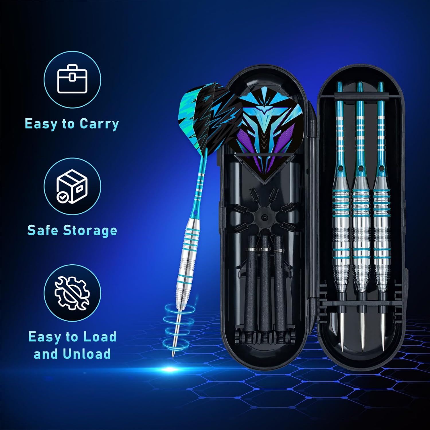 Thumbnail 5 de XAWU 24g Steel Tip Darts Set