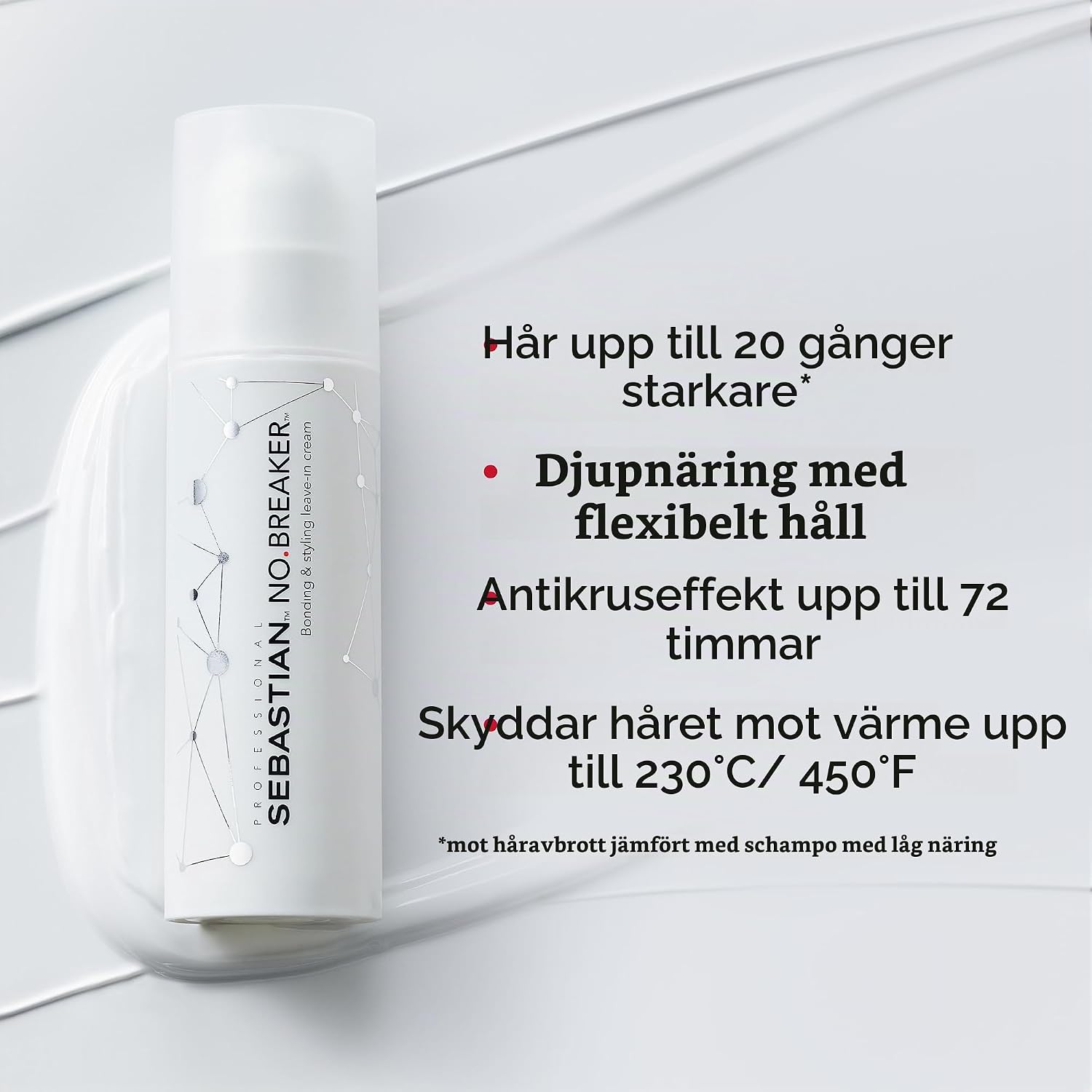 Thumbnail 2 de Sebastian Professional NO.BREAKER leave-in-kräm, värmeskydd upp till 230 °C, 145 ml