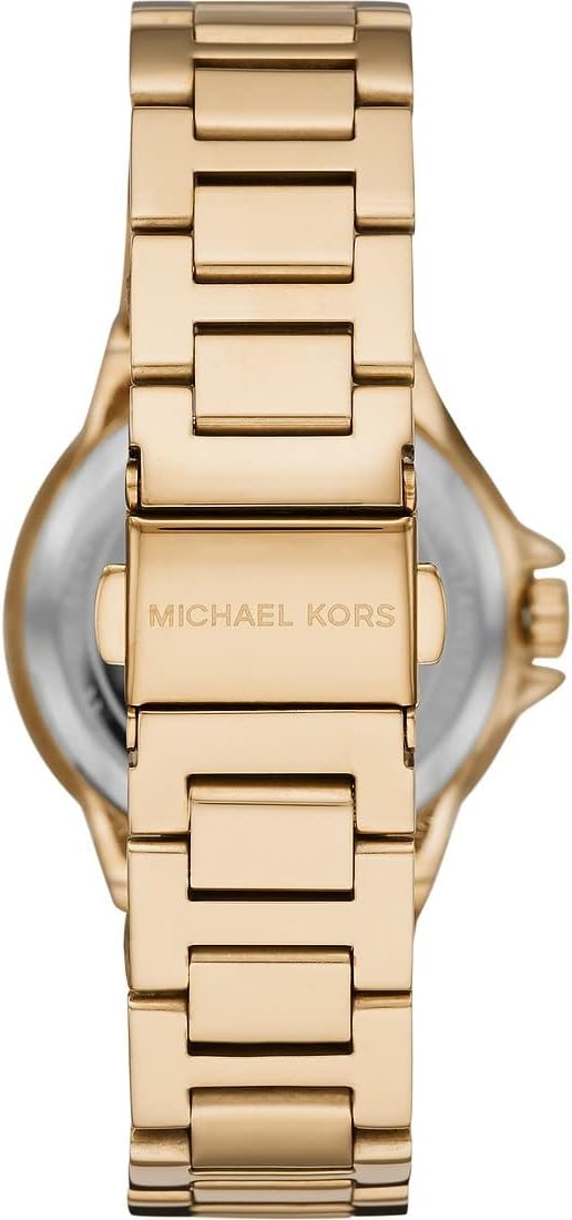 Detalle de Michael Kors Montre Camille pour Femme 43 mm chronographe quartz à bracelet en acier inoxydable