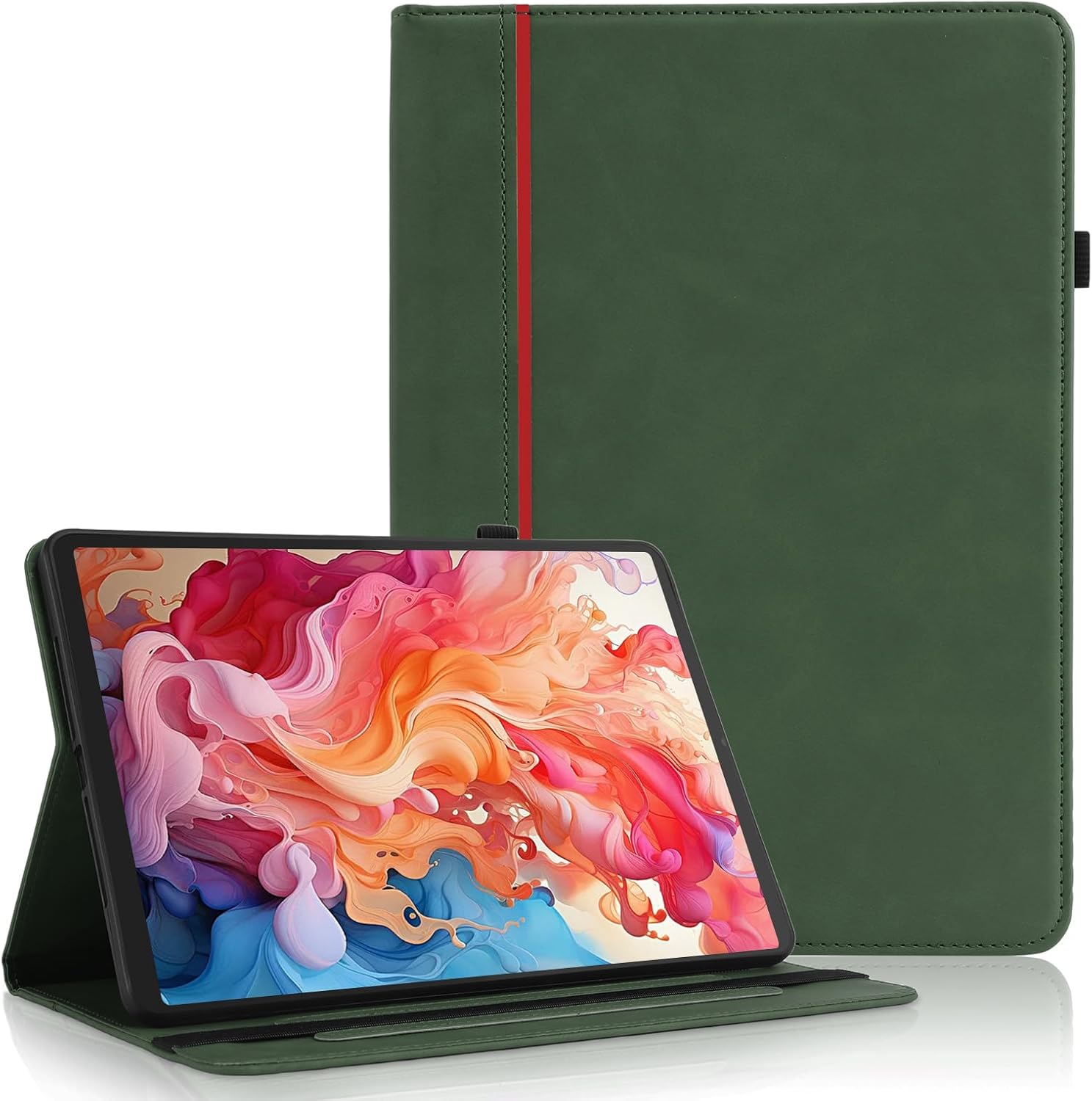 Detalle de AsWant Hülle iPad Air 11 Zoll M3/M2 Grün